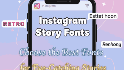 Instagram Story Fonts