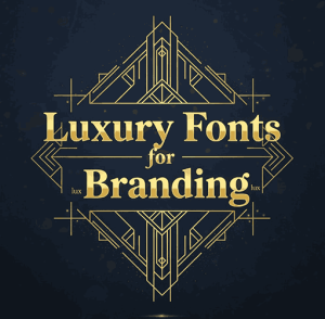 Luxury Fonts for Branding